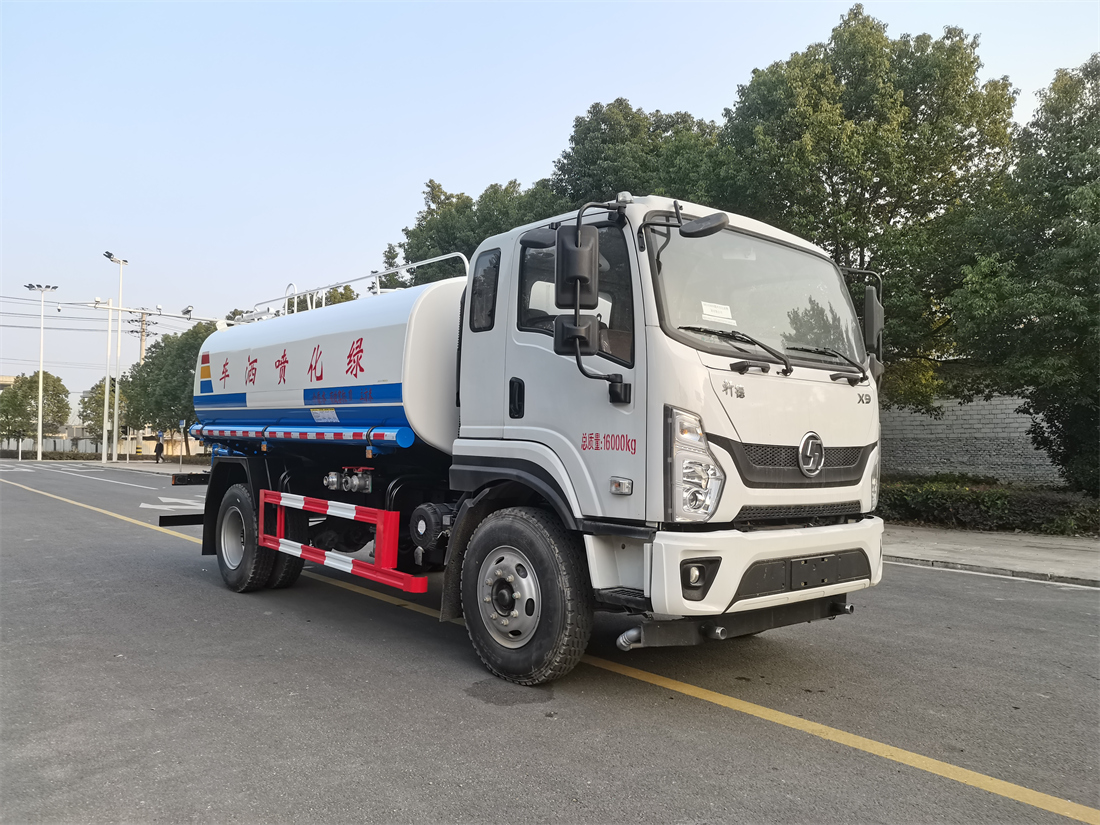 12噸灑水車-湖北旺龍陜汽軒德X9國六12立方灑水車廠家價(jià)格